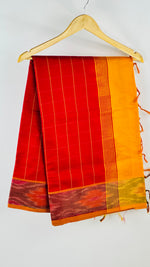 Kesari Kumud- Traditional Cotton Silk Checks