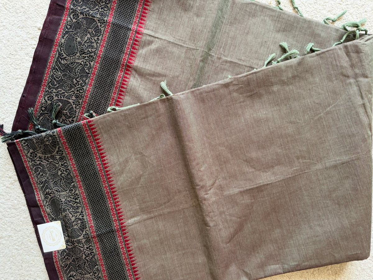 Aruna Shyama- Kanchi Cotton Saree